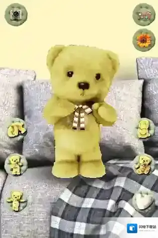 会说话的毛绒熊小熊