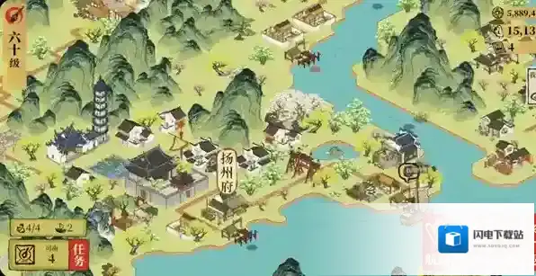 江南百景图扬州府漕运在什么地方？江南百景图扬州府漕运位置一览