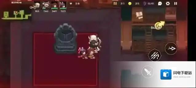 坎公骑冠剑3-4怎么过