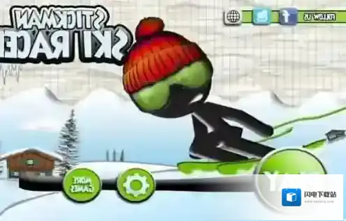 火柴人竞速滑雪