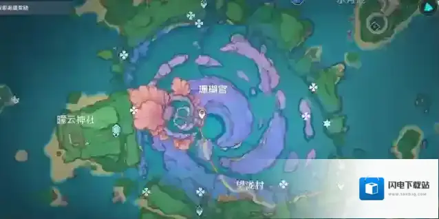 原神海祇岛奇怪的标记怎么触发