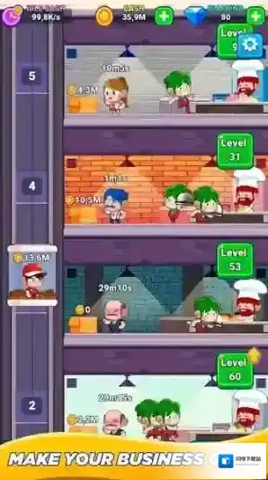 空闲餐厅帝国大亨