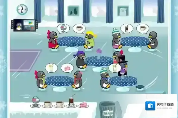 企鹅晚餐2