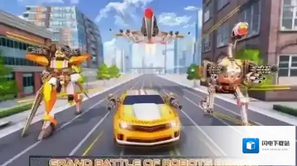 鸵鸟机器人汽车变形战争