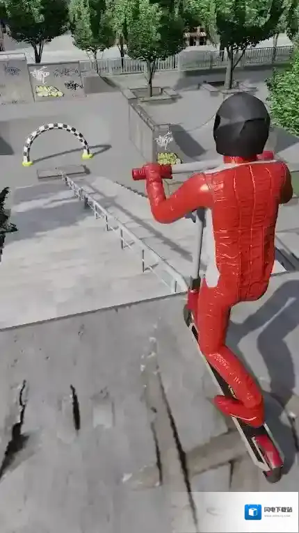 弹弓滑板车游戏