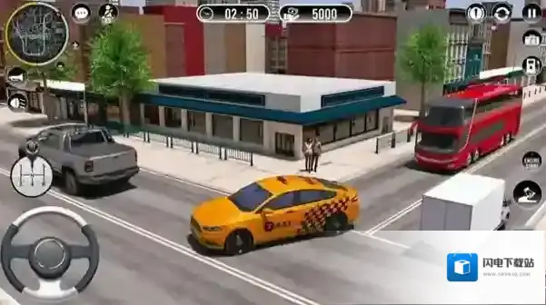 超级英雄出租车模拟器