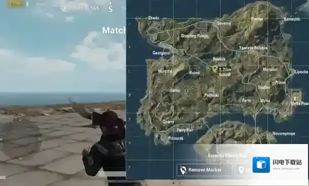 绝地求生地图怎么标点