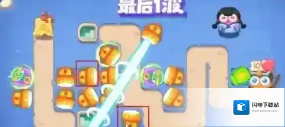 保卫萝卜4阿波道长第五关攻略 保卫萝卜4阿波道长5关怎么过