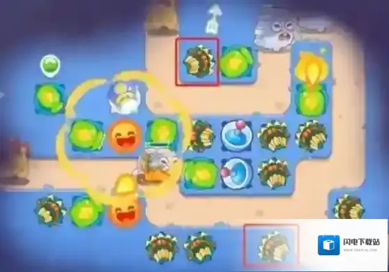 保卫萝卜4阿波道长17关攻略 保卫萝卜4阿波道长第十七关怎么过