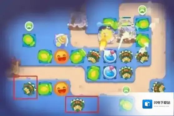 保卫萝卜4阿波道长17关攻略 保卫萝卜4阿波道长第十七关怎么过