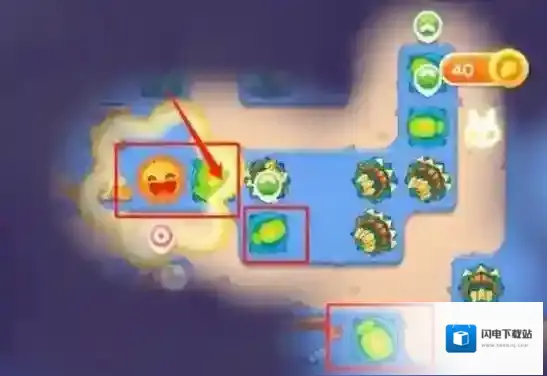 保卫萝卜4阿波道长17关攻略 保卫萝卜4阿波道长第十七关怎么过