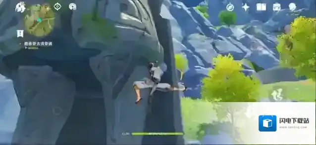 原神爬墙怎么往后跳