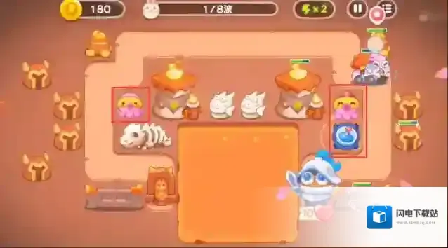 保卫萝卜恶龙传说20关怎么过