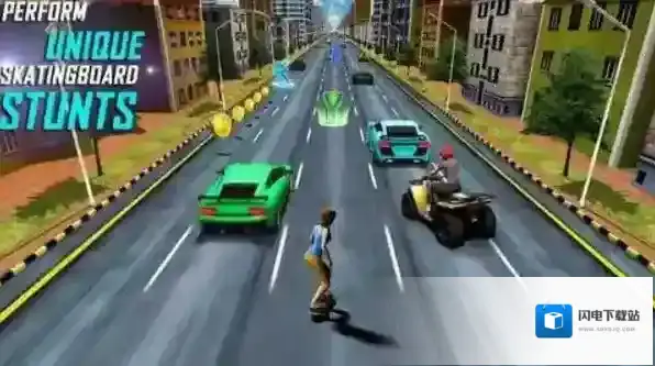 高速公路特技比赛