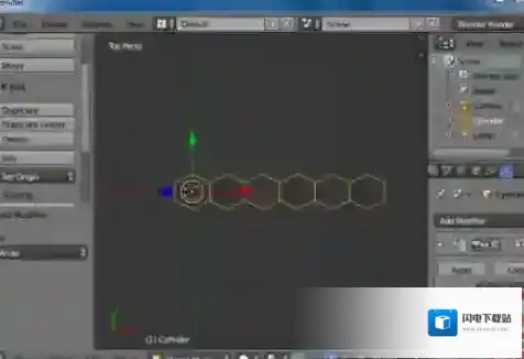 blender制作蜂窝网格的图文操作