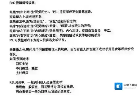 犯罪大师EAC眼睛测谎科普篇答案是什么?犯罪大师EAC眼睛测谎科普篇答案解析