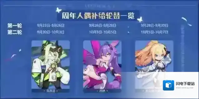 崩坏3六周年庆自选补给有哪些 六周年扩充补给自选轮替一览