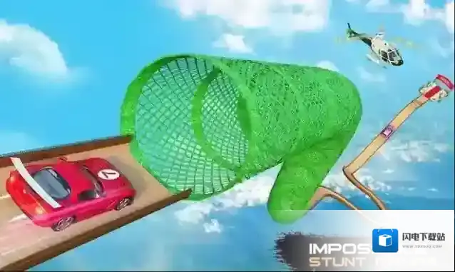 坡道特技汽车赛