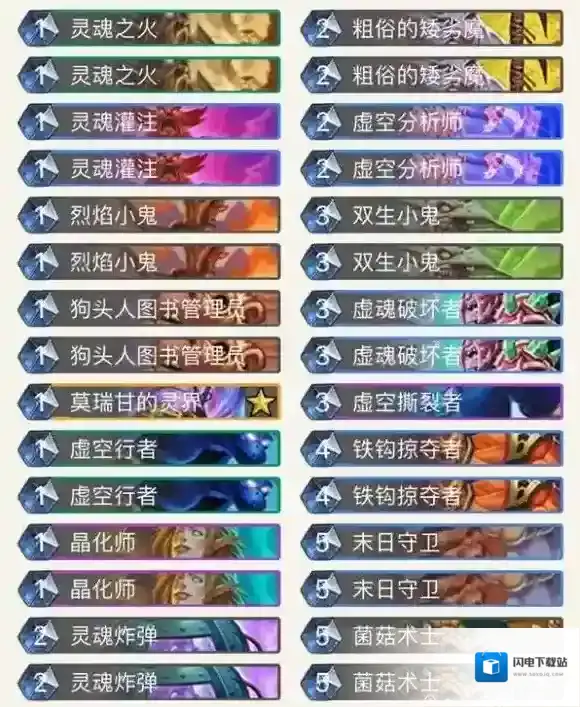 炉石传说自残恶魔园卡组介绍 自残恶魔园单卡解读