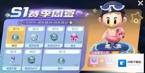 跑跑卡丁车夏日狂飙用氮气刷奖励解析