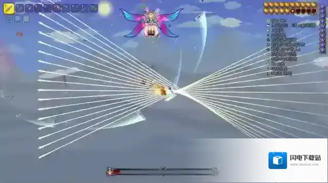 泰拉瑞亚射手怎么打光之女皇