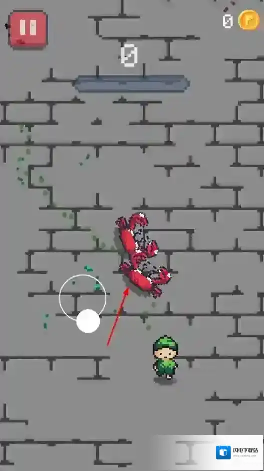 地牢怪物攻击你