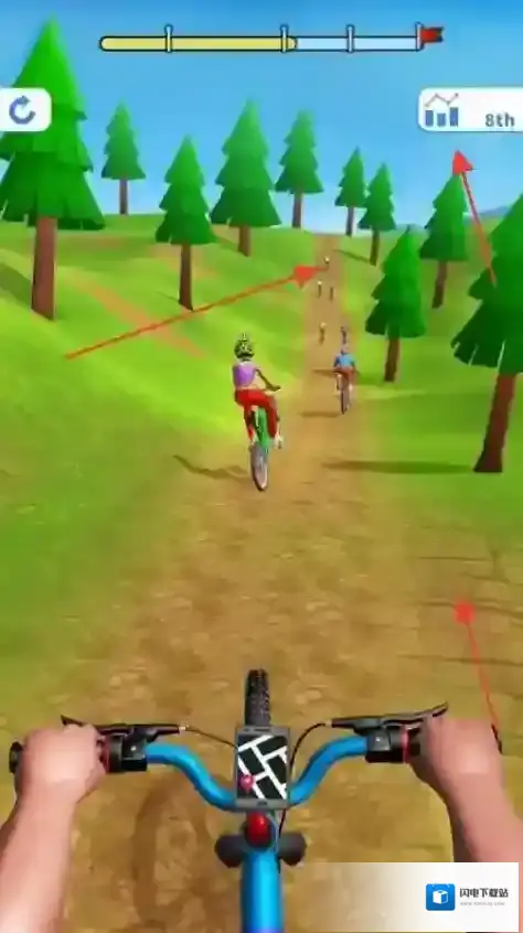 自行车竞技手游截图1