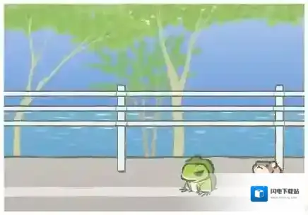 旅行青蛙栏杆散步明信片介绍 栏杆散步图鉴