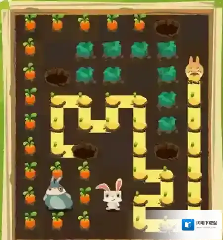 兔子复仇记仓库里16关怎么过 第二章第16关三星图文攻略