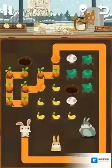 兔子复仇记兔子洞里49关怎么过 第三章第49关三星图文攻略