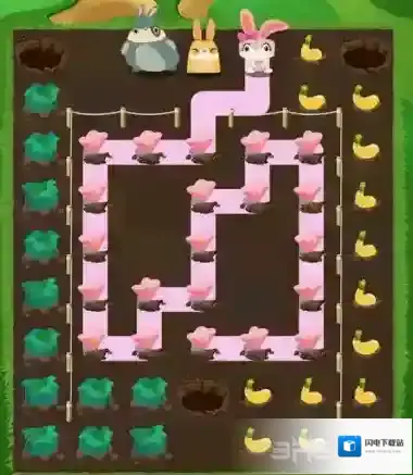兔子复仇记五针松32关怎么过 Patchmania五针松第32关攻略