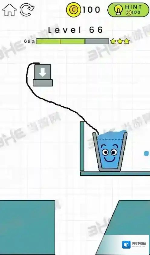 快乐玻璃杯66关怎么过 HappyGlass第66关三星通关攻略