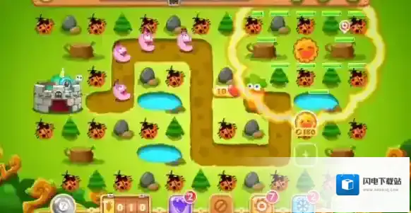 保卫萝卜2挑战模式第29关怎么过