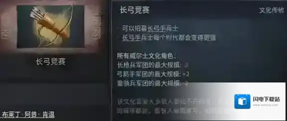 十字军之王3 文化融合弓箭手种类有哪些