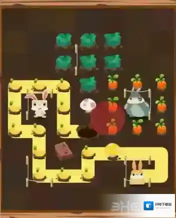 兔子复仇记兔子洞里62关怎么过 第三章第62关三星图文攻略