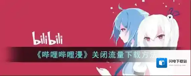 《哔哩哔哩漫》关闭流量下载方法