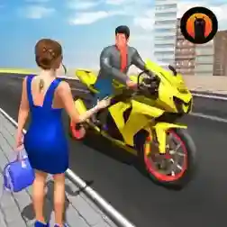 自行车出租车驾驶模拟器3d手游2025-自行车出租车驾驶模拟器3d官方最新版Androidv1.0