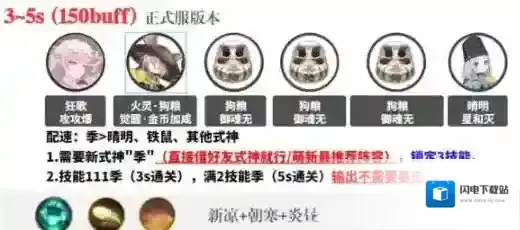 阴阳师化四季爬塔3s阵容推荐