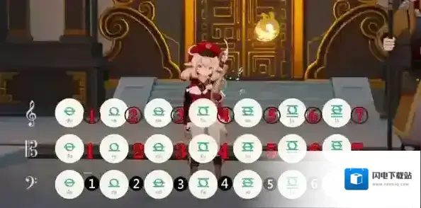 原神童话琴谱 琴谱童话怎么弹