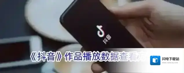 《抖音》作品播放数据查看方法
